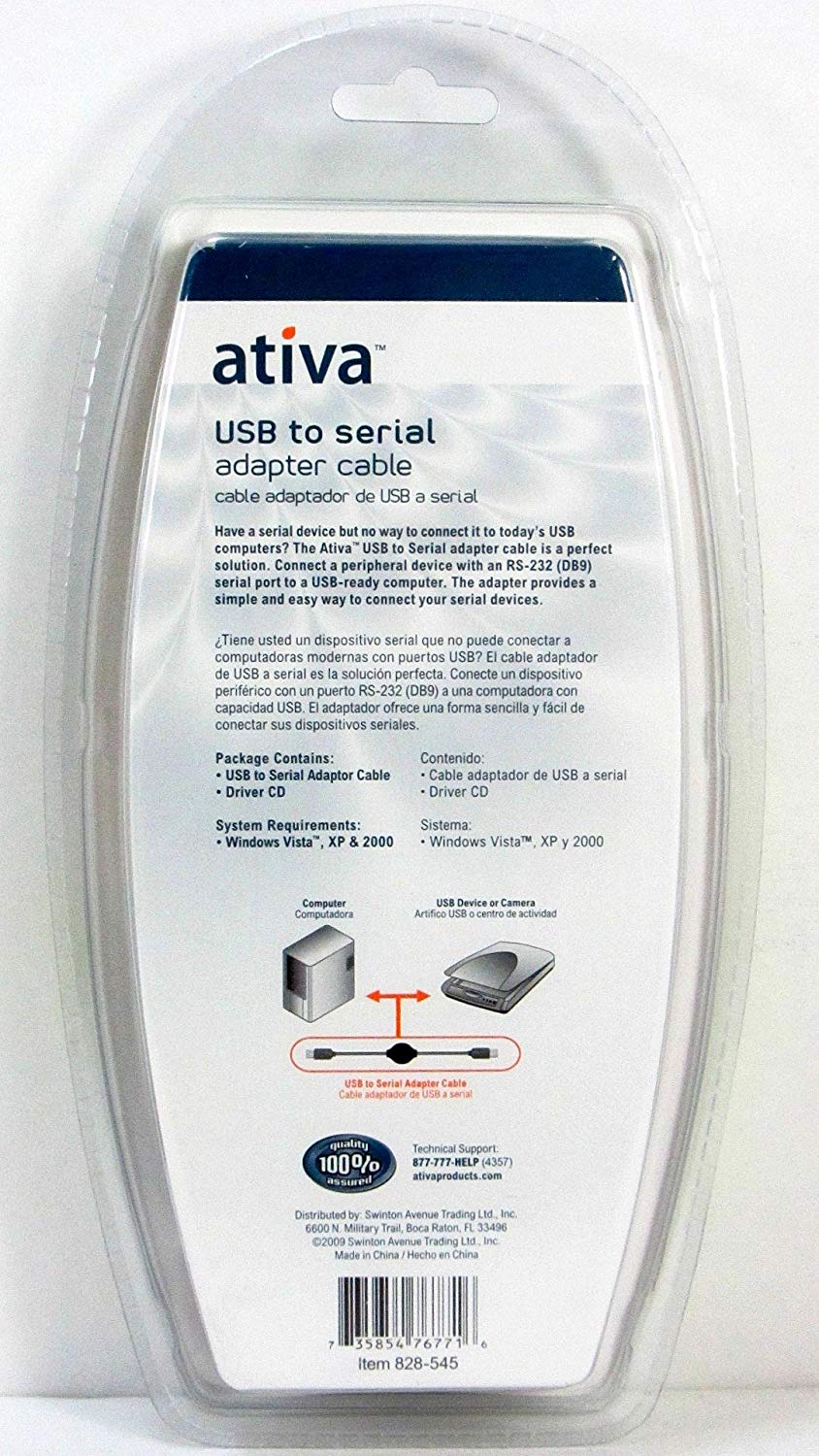 Ativa Usb To Serial Adapter Cable Driver